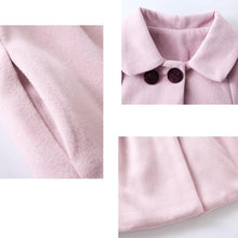 Load image into Gallery viewer, Children Jacket for Girls Winter Wool Warm