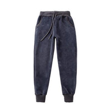 Load image into Gallery viewer, Velvet Sweatpants Warm Fleece Pants