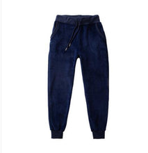 Load image into Gallery viewer, Velvet Sweatpants Warm Fleece Pants