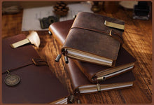 Load image into Gallery viewer, Handnote Leather Notebook