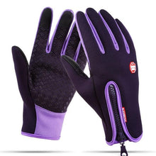 Load image into Gallery viewer, Waterproof Winter Warm Gloves Men Ski